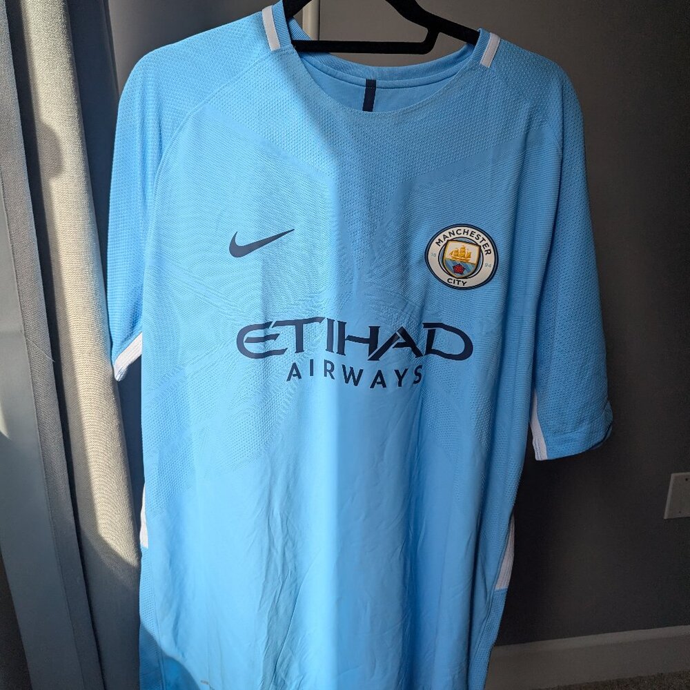 Nike Aeroswift Manchester City 2017/18 Home Jersey Sane #19 Authentic Player XXL
